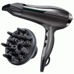 Uscator de par REMINGTON Pro-Air Turbo D5220, 2400W, 2 viteze, 3 trepte temperatura, negru